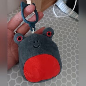 Squishmallows Jameel The Frog Clip On Keychain
